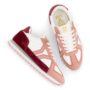 Joy Womens Sneaker in Pink-Cherry