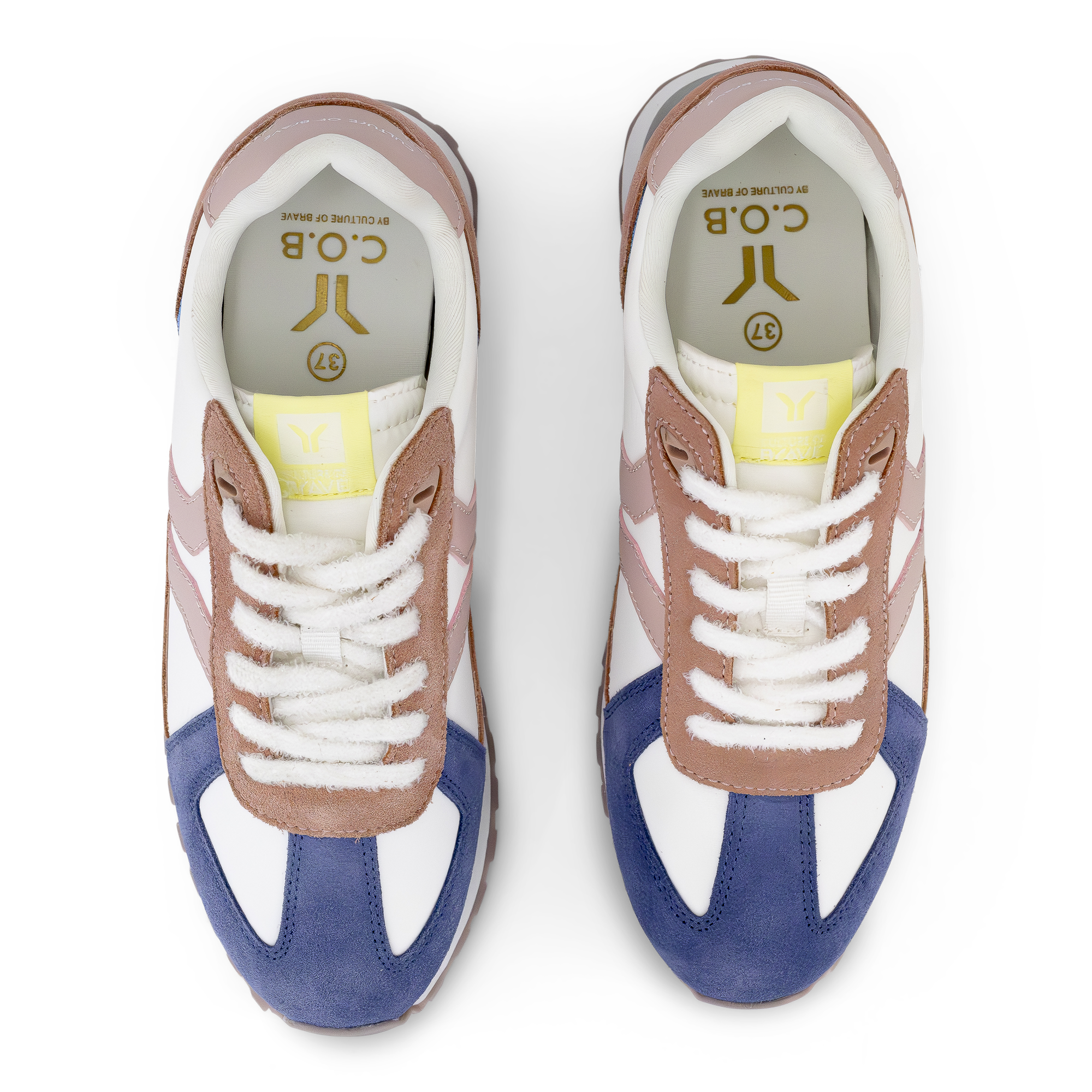 Joy Womens Sneaker in Pink-Purple