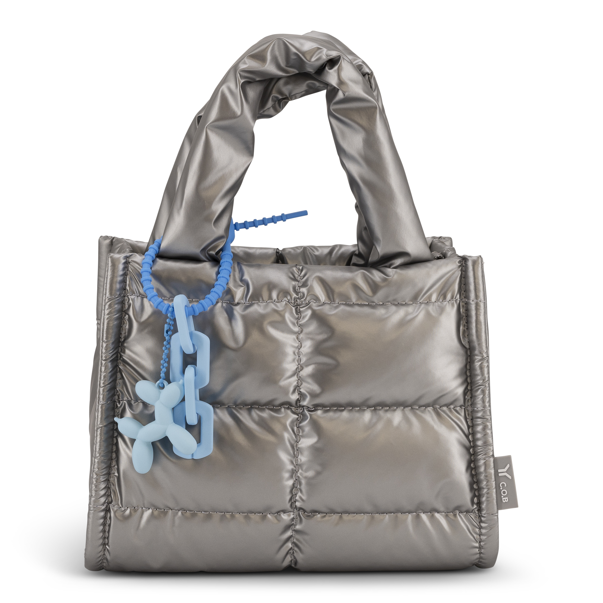 Anytime Small Silver Handbag