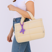 Everytime Medium Ecru Handbag