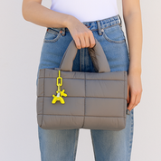 Everytime Medium Grey Handbag