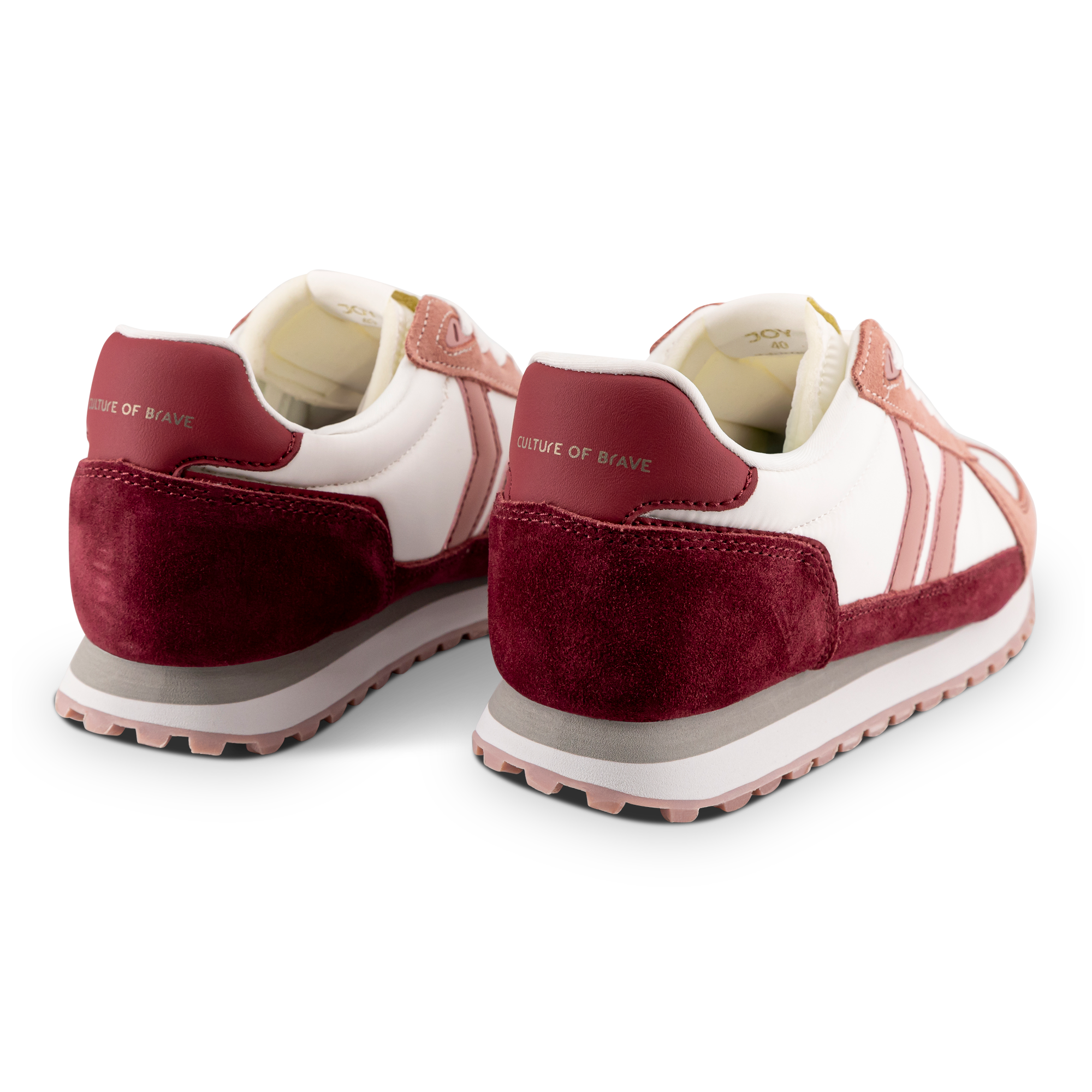 Joy Womens Sneaker in Pink-Cherry