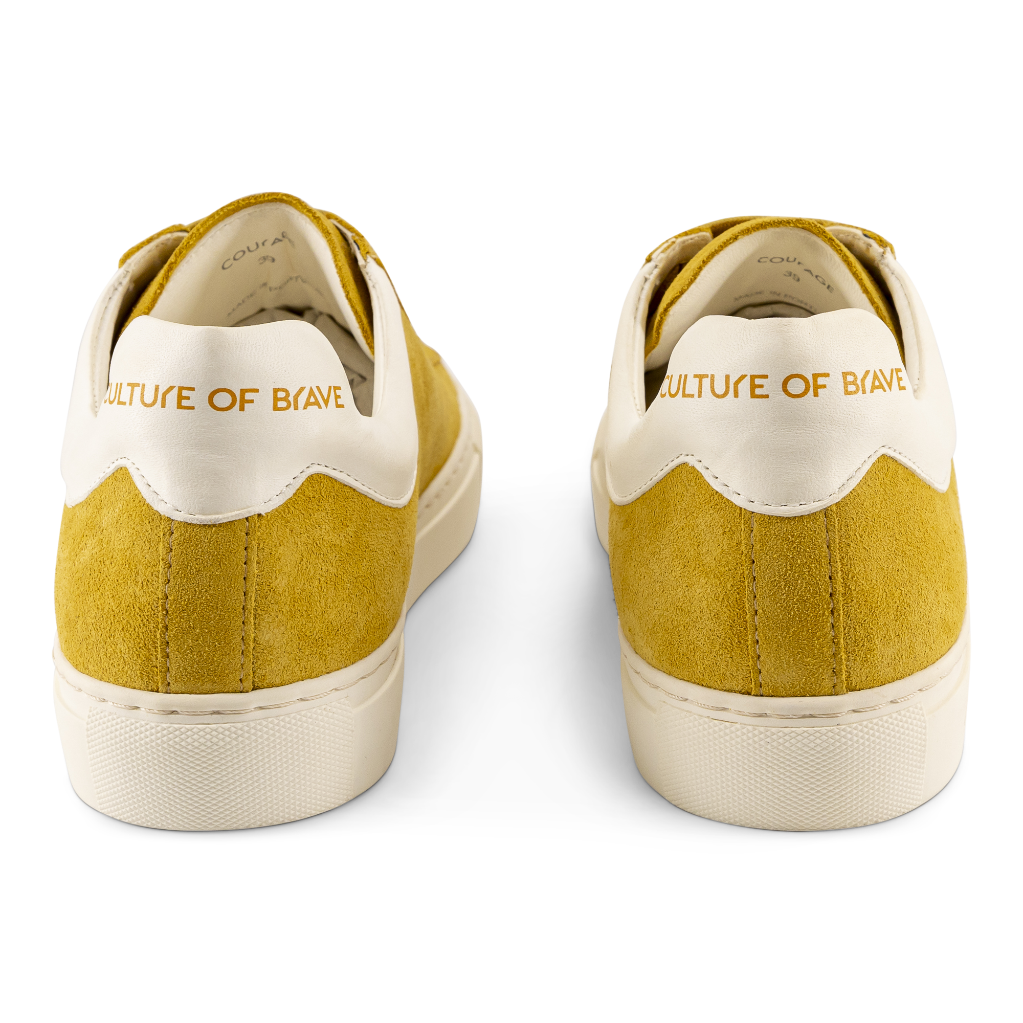 Courage Womens Low Cut Ochre Suede Leather Sneaker| Culture of Brave Courage Womens Low Cut Ochre Suede Leather Sneaker| Culture of Brave