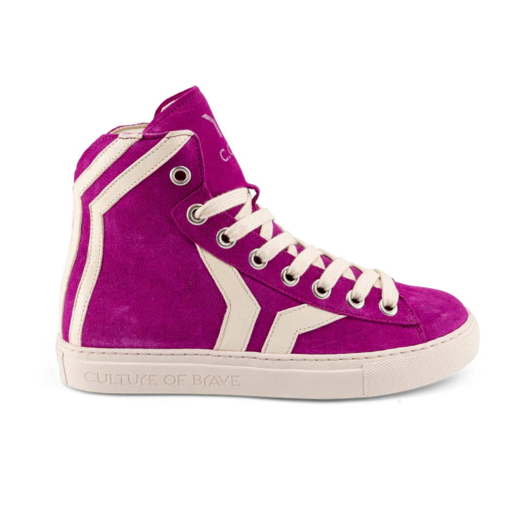 Women's Resilient – Mid Cut Leather Italian Sneakers