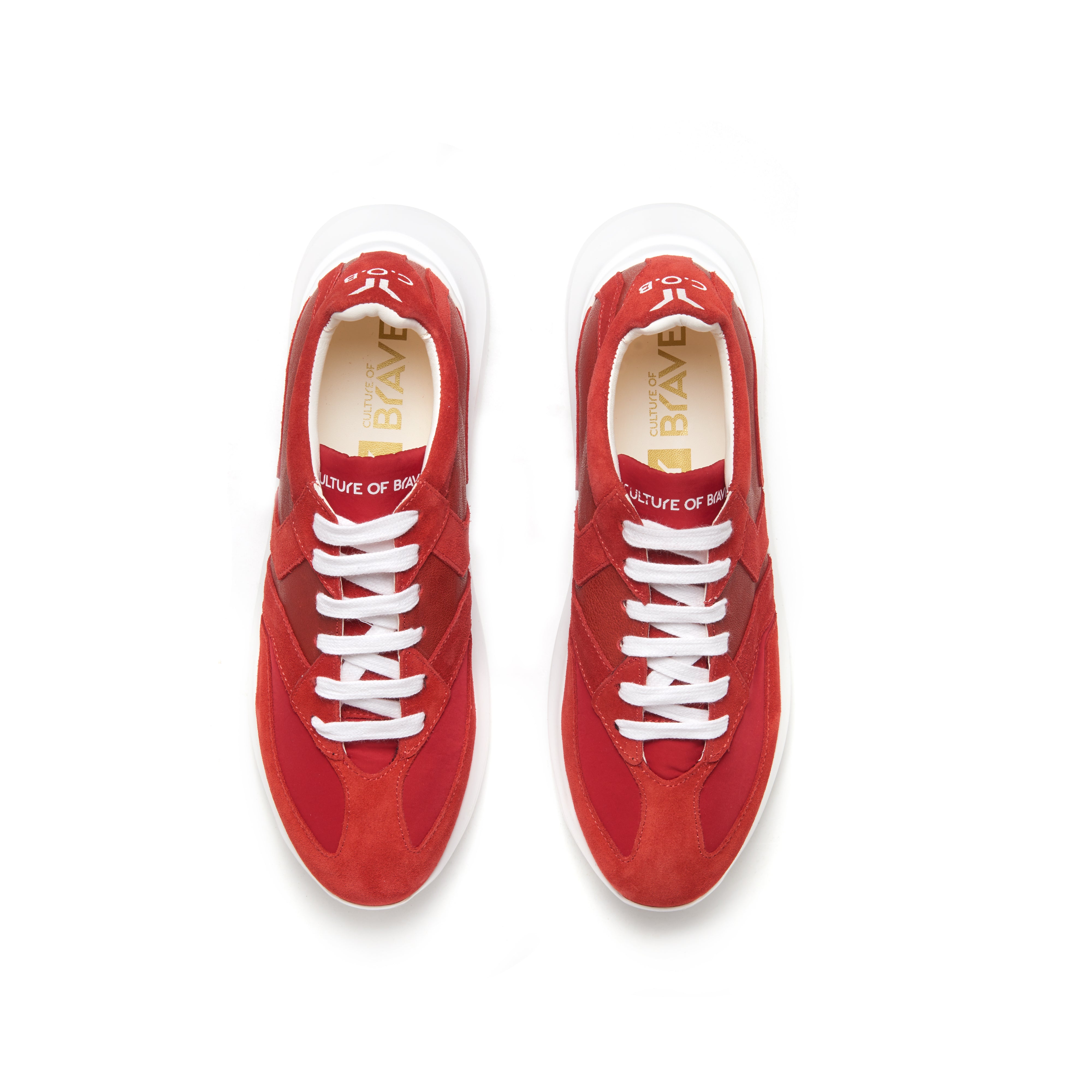 Free Soul_6 Men Red leather red wing low cut